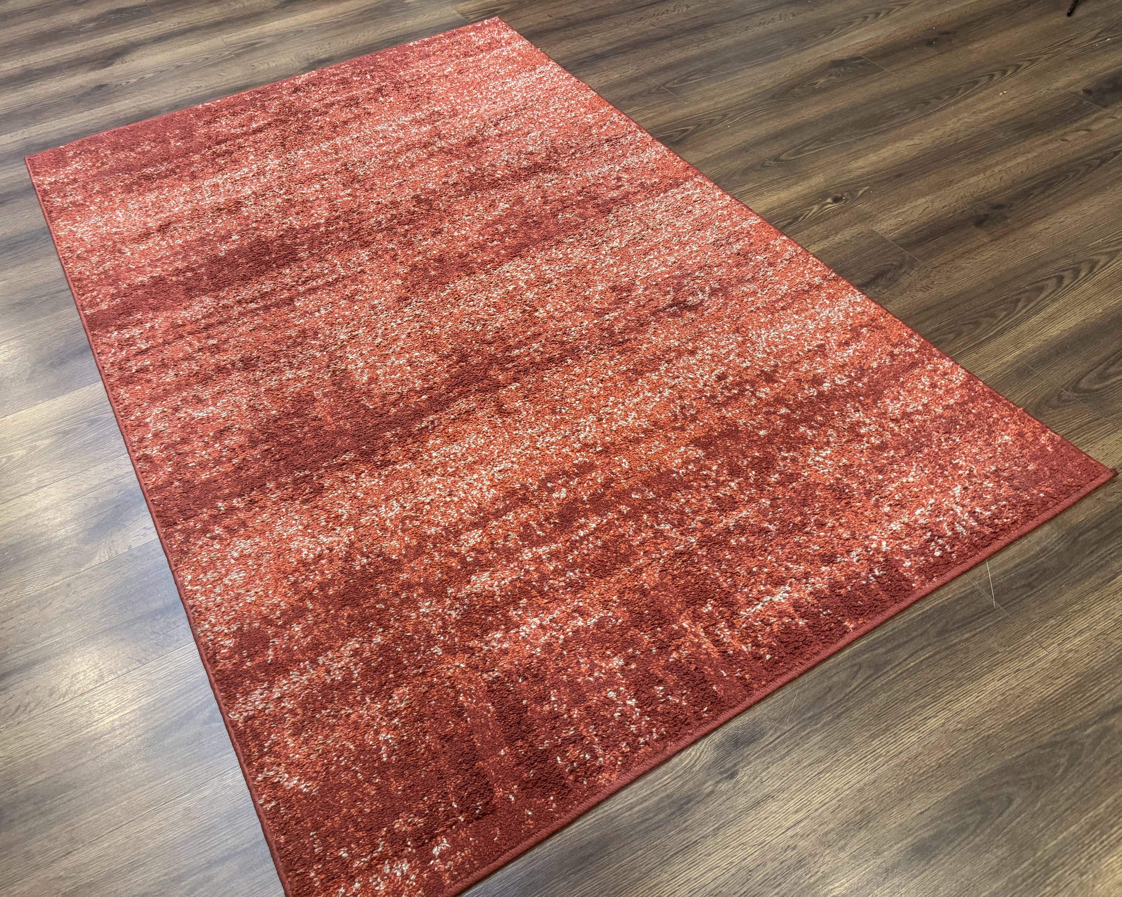 Terracotta Area Rug 4x6