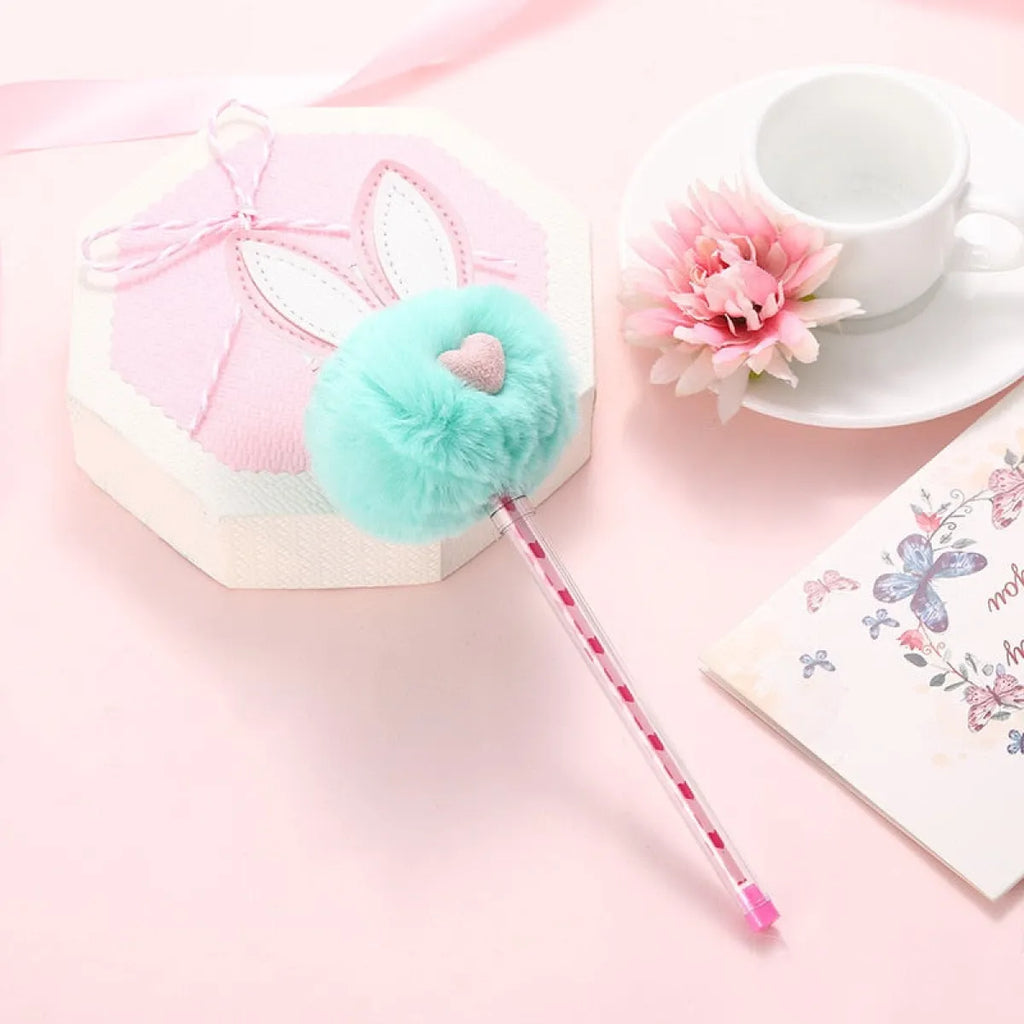 1X Candy Plush Rabbit Gel Pen