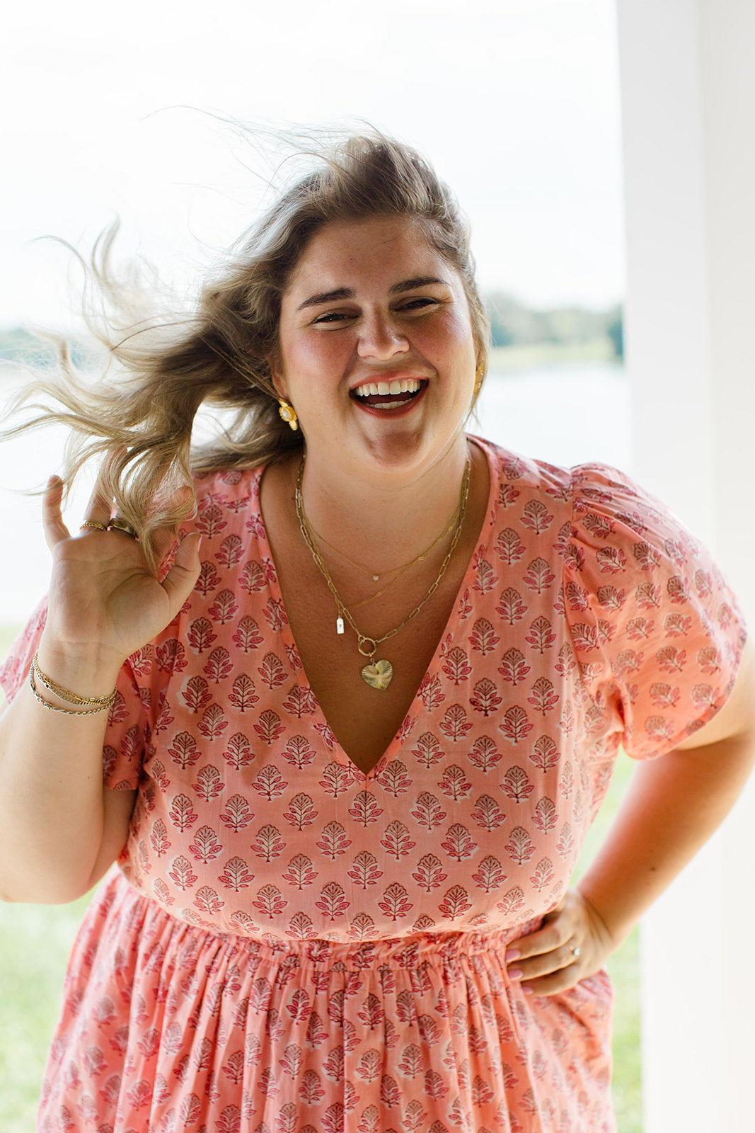 The Sarah in Peach Cobbler - Final Sale