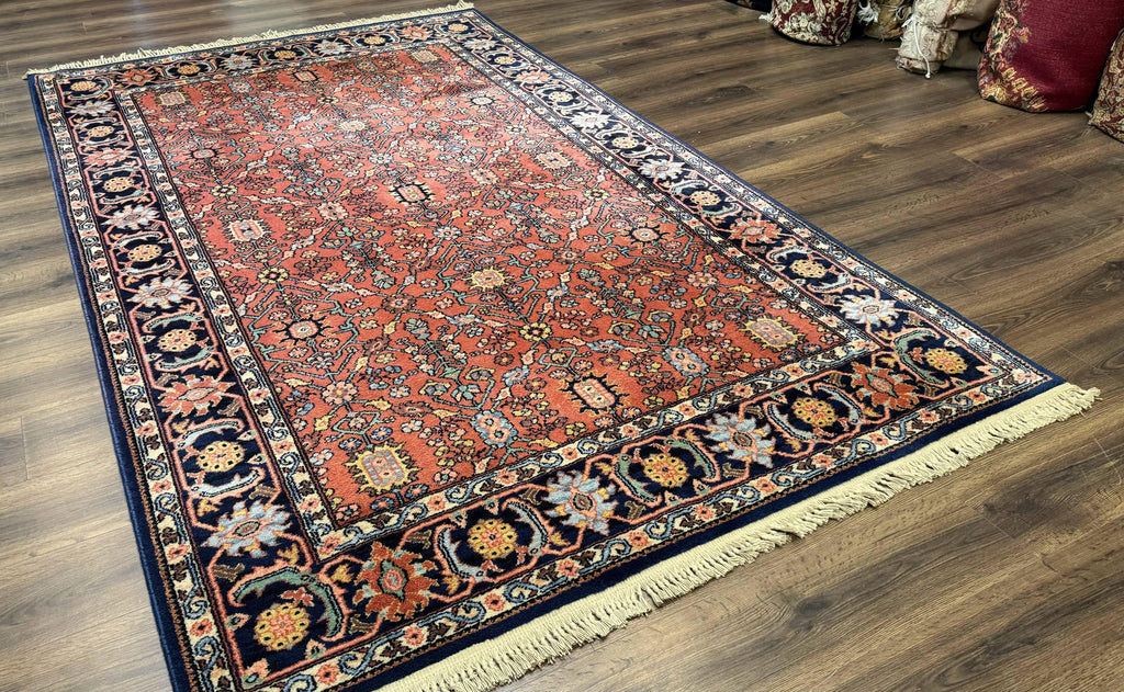 5.9 x 9 Karastan Serapi Rug #729, Wool, Original 700 Series, Rare