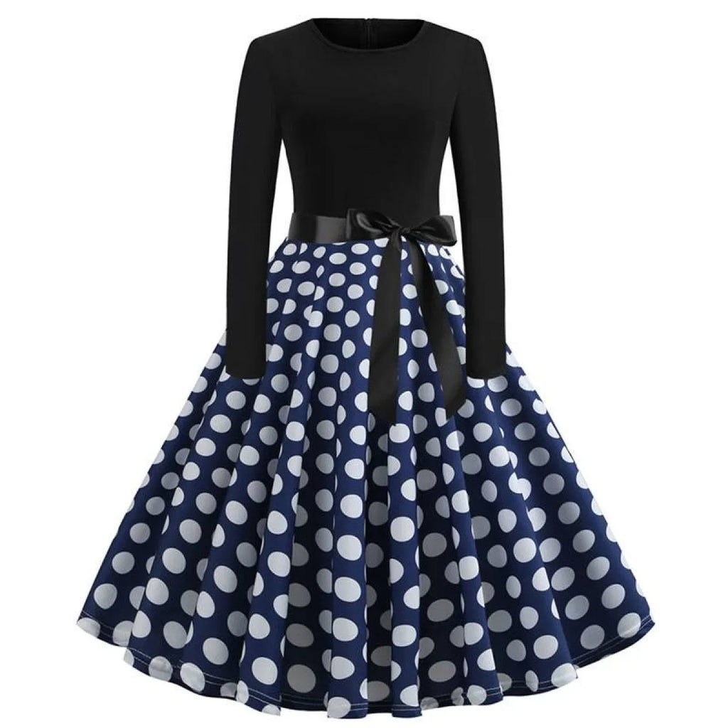 Women's Christmas Styled Swing Dress