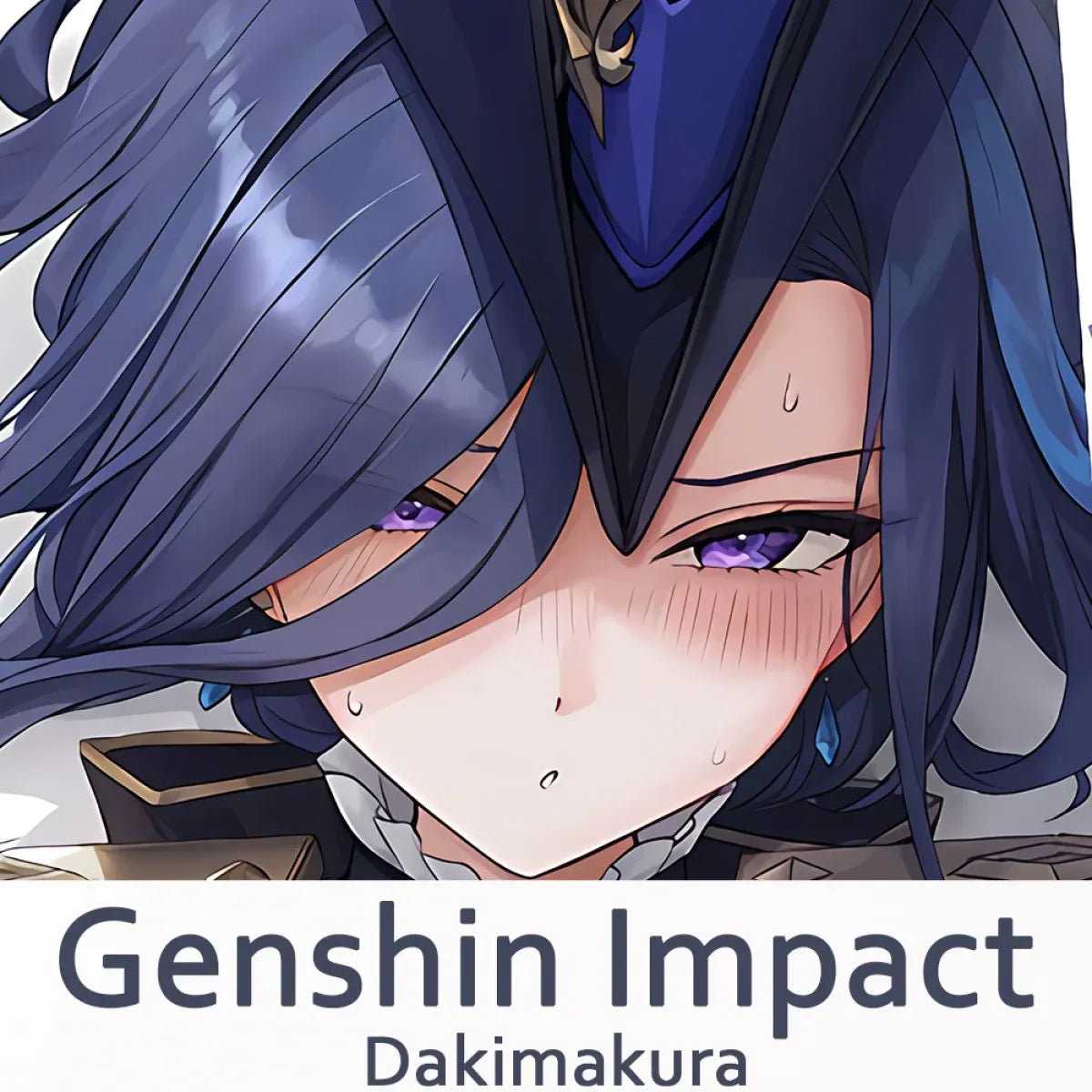 Clorinde Dakimakura Pillow Case – Genshin Impact Hugging Cover