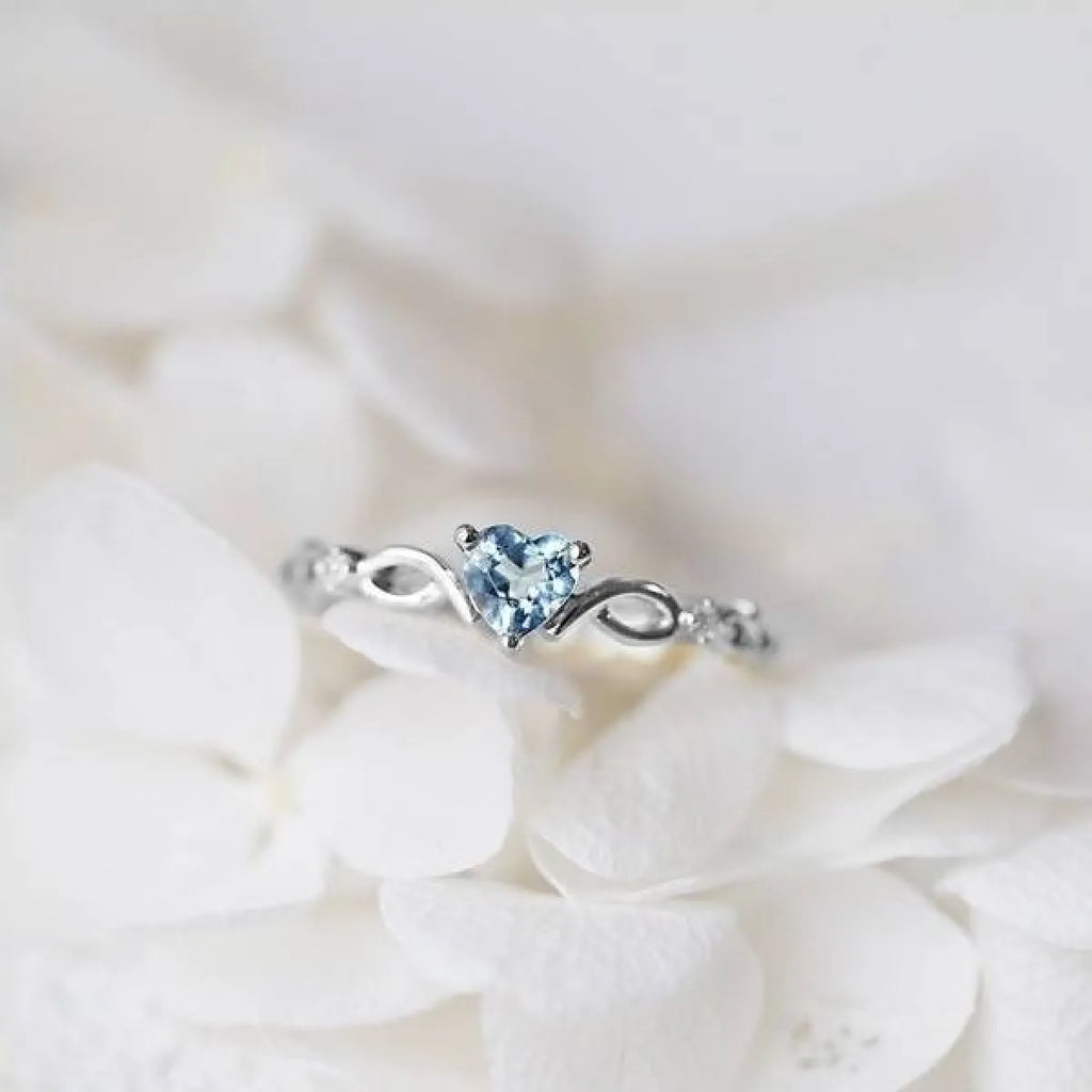 Crystal Decorated Wedding Ring