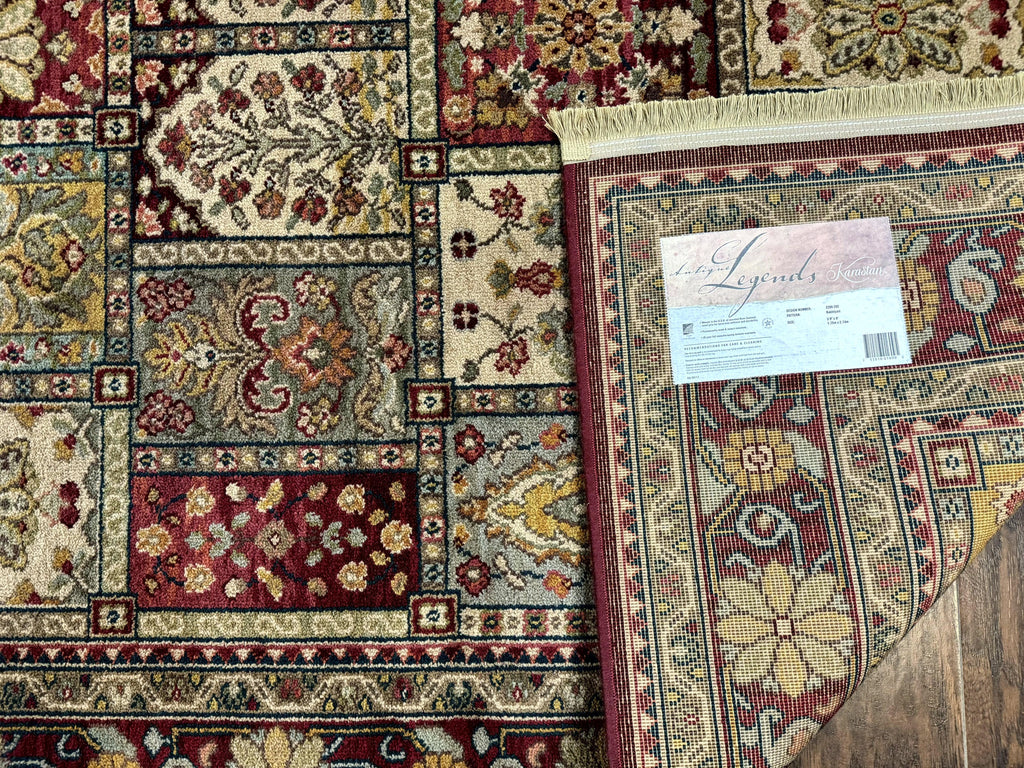Karastan Rug 5.9 x 9 Antique Legends Bakhtiyari#2200-202, Karastan Area Rug, Wool Pile Vintage Karastan Carpet