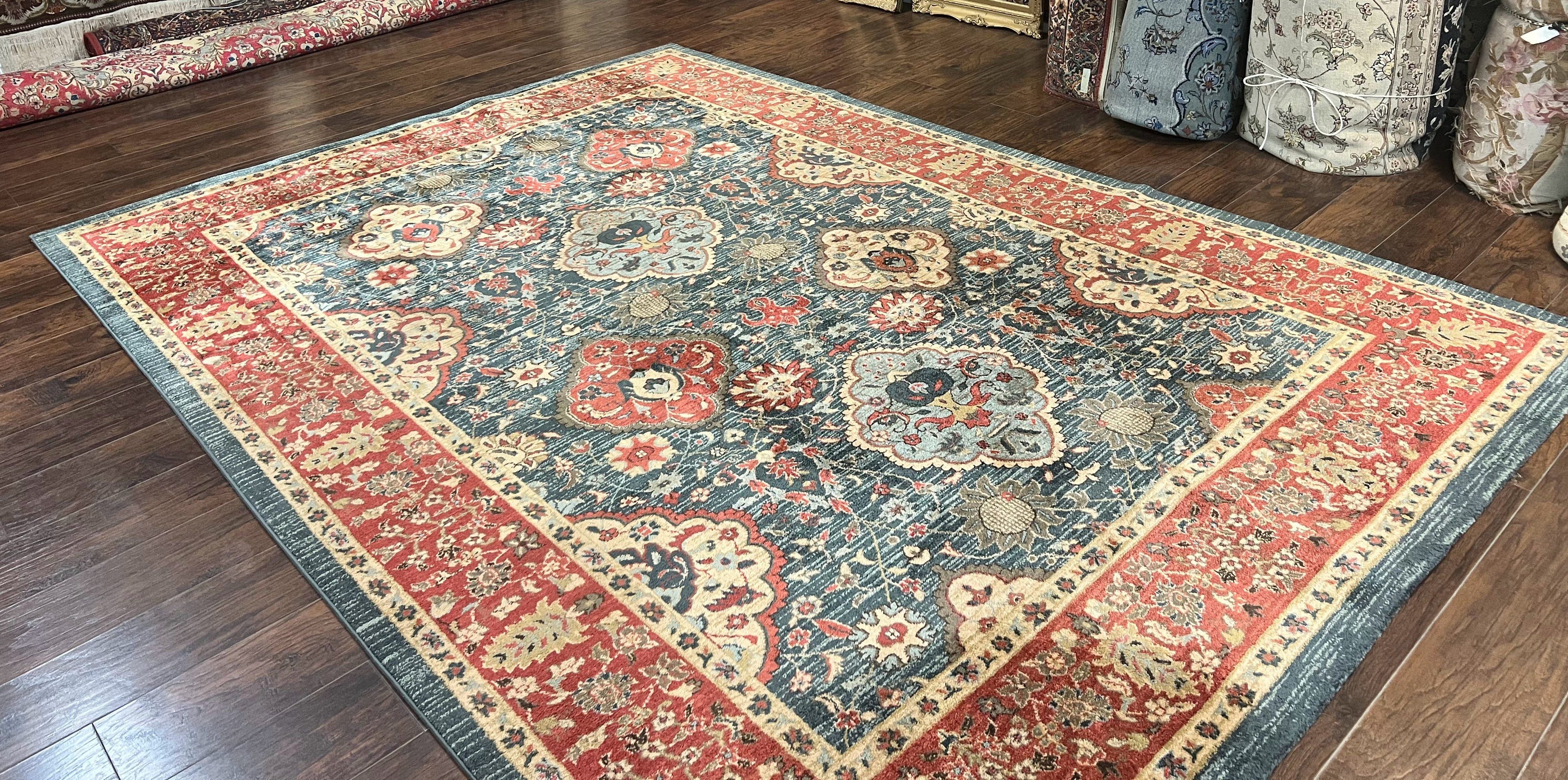Safavieh Rug 8x11, Mahal Persian Carpet, Navy Red