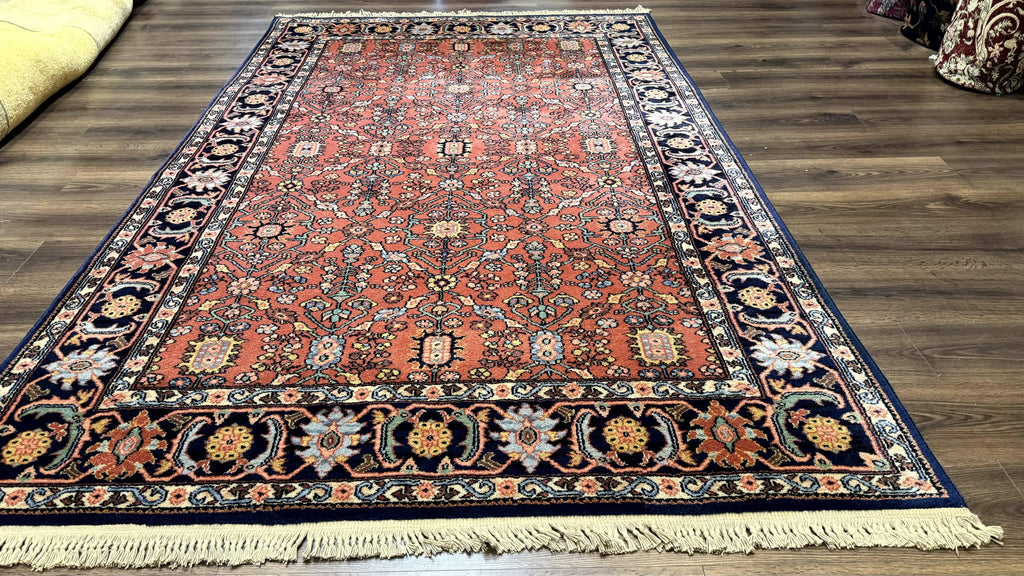 5.9 x 9 Karastan Serapi Rug #729, Wool, Original 700 Series, Rare