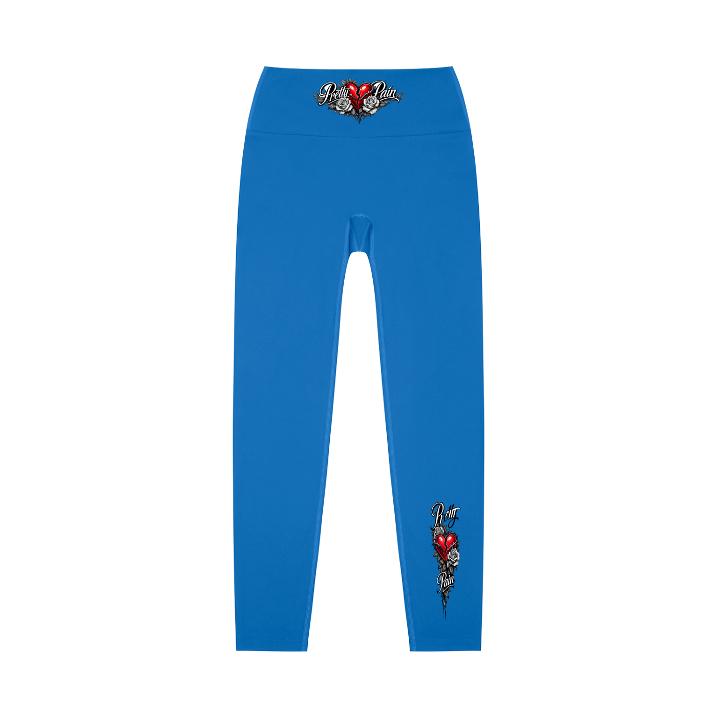 PRETTY PAIN High-Waisted Yoga Leggings