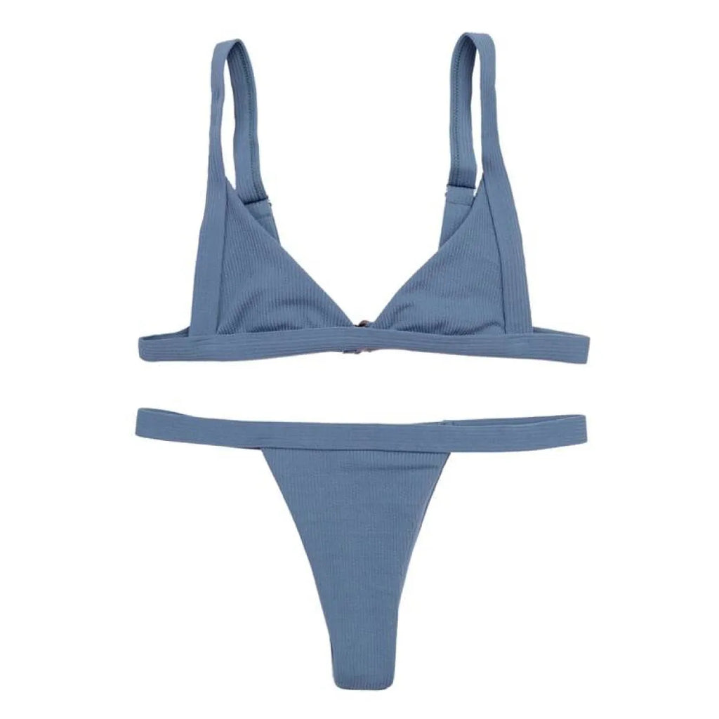 Deep-V Bikini Swimsuit
