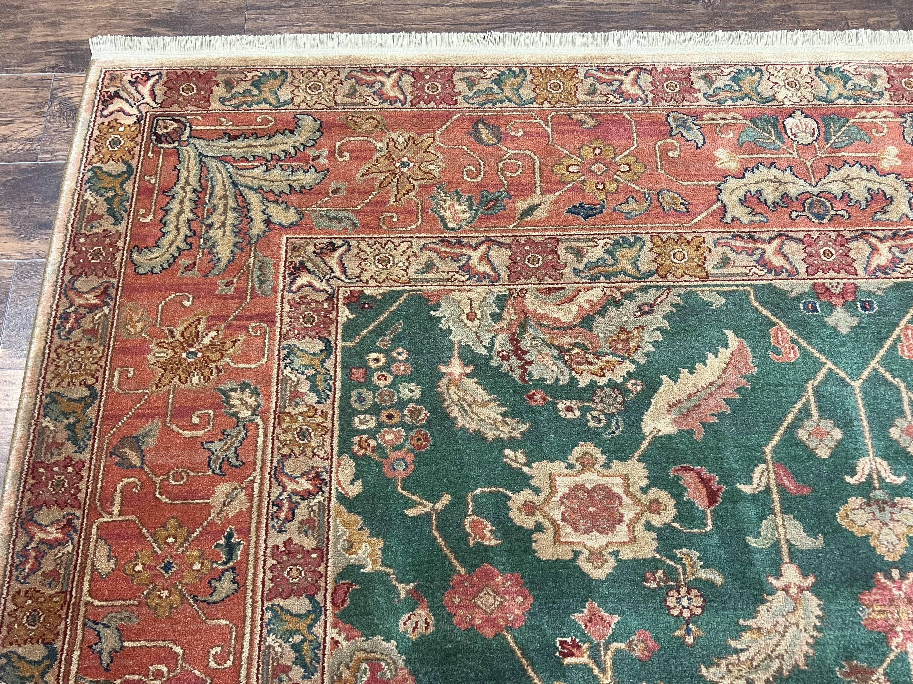 Karastan Rug 8.8 x 10 Samovar Teawash Agra #900-905, Vintage Wool Karastan Area Rug