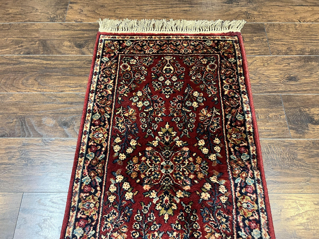 Antique Karastan Runner Rug 2x12, Karastan Sarouk #785, Original Collection, 700 Series, 2 x 12 Runner for Hallway, Wool Karastan Rug, Rare