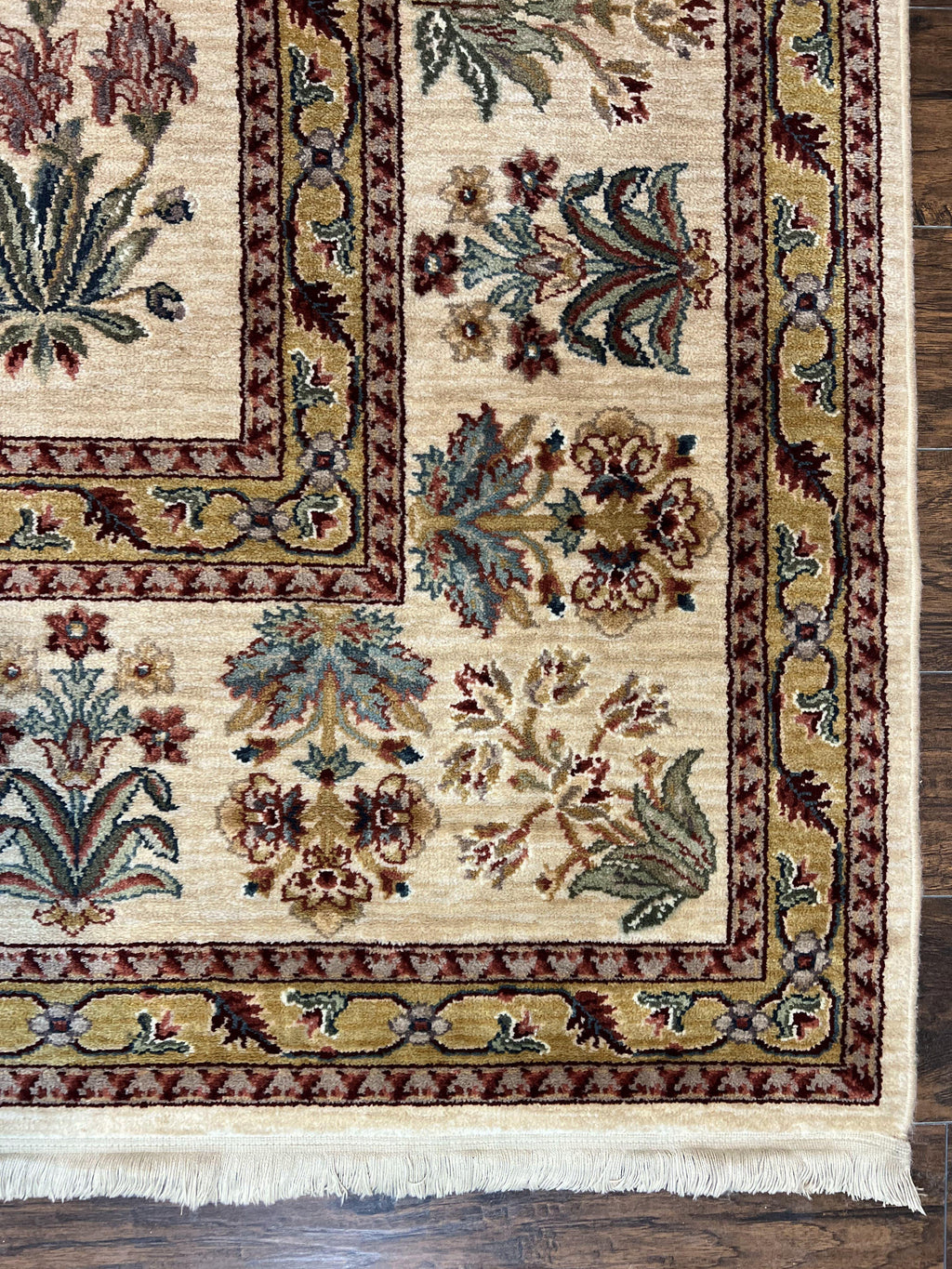 Karastan Rug 8.8 x 12, Ashara Amritsar #549, Oatmeal Color, Wool Pile Karastan Carpet, Discontinued Karastan Area Rug, Decorative