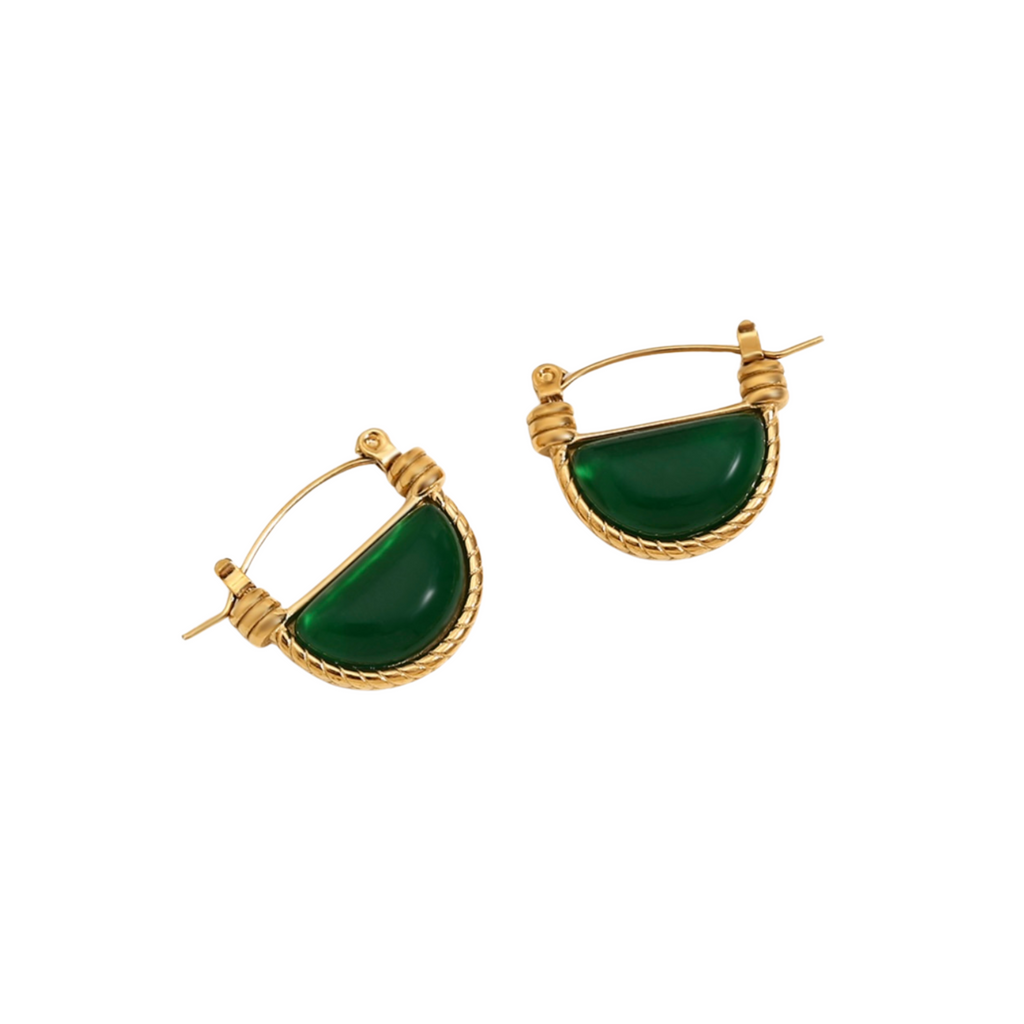 Wax and Wane Earrings: LaurellaDeville x Babe Co.
