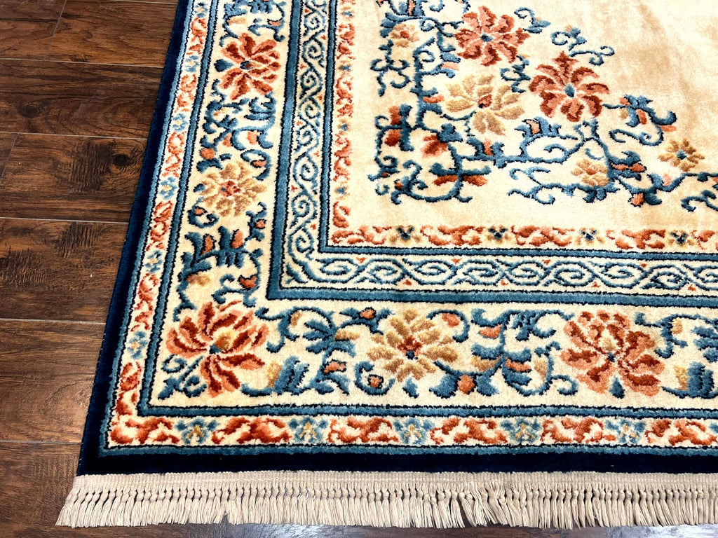 Karastan Rug 10x14 Chinese #718, Vintage Original 700 Series Wool Pile Karastan Carpet, Asian Oriental Rug, Rare