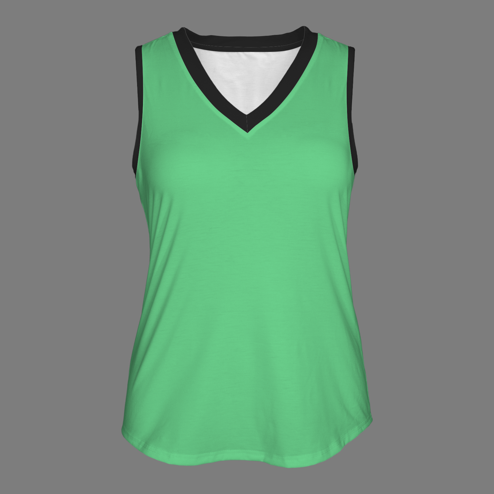 NEW!!! "THAT PART" branded  (black rear) V-Neck Sleeveless Tank Top (Made to Order No Stock)