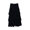 Lace Layered Long Skirt – Elegant Gothic Lolita Princess