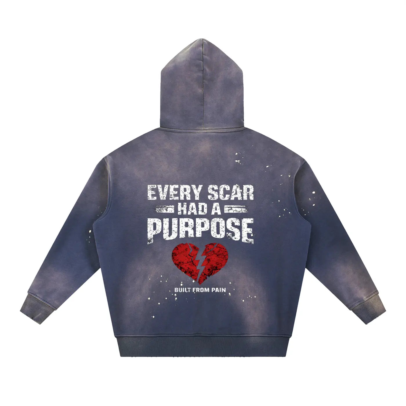 BFP Vintage Washed Forged by Pain Fleece Hoodie