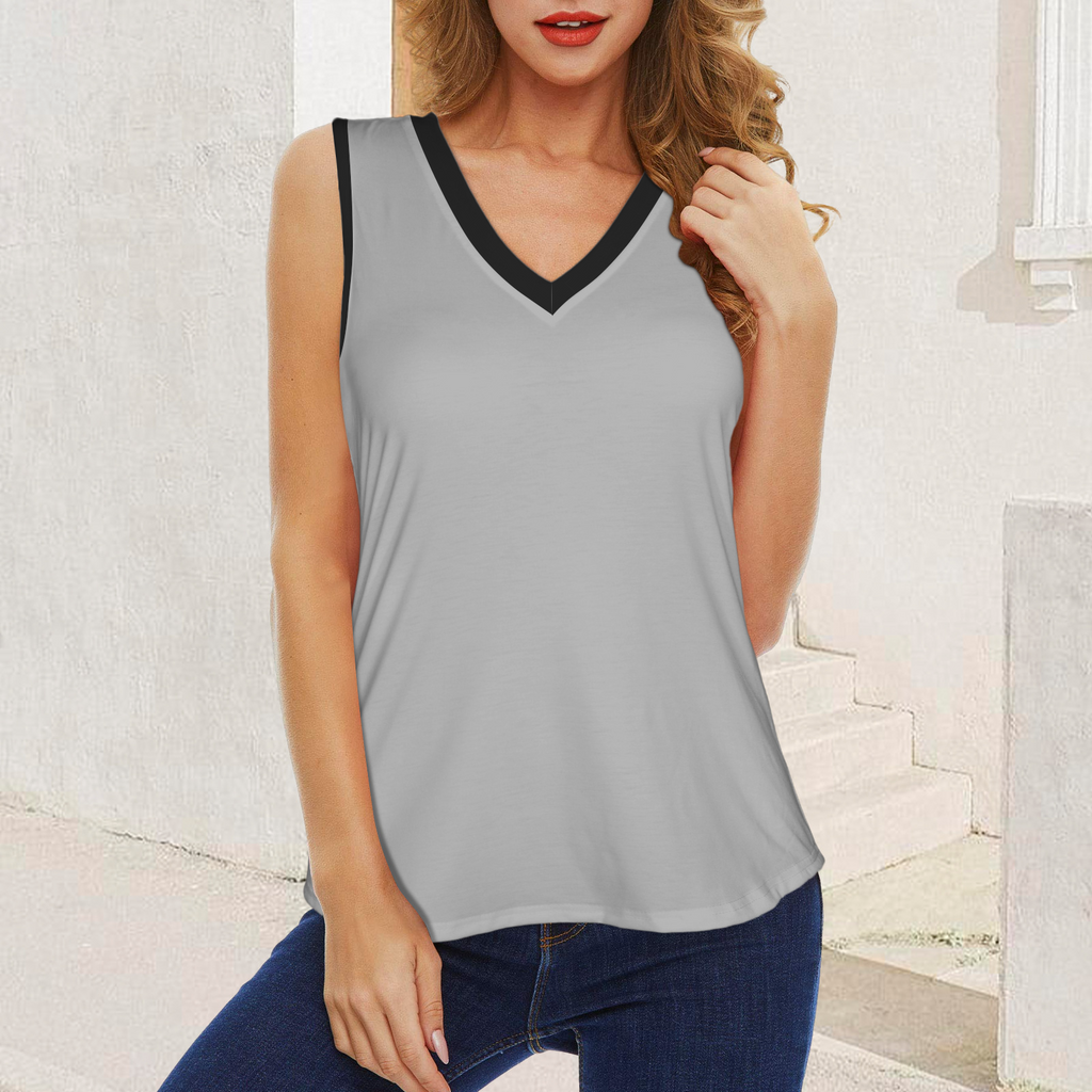 NEW!!! "THAT PART" branded  (black rear) V-Neck Sleeveless Tank Top (Made to Order No Stock)