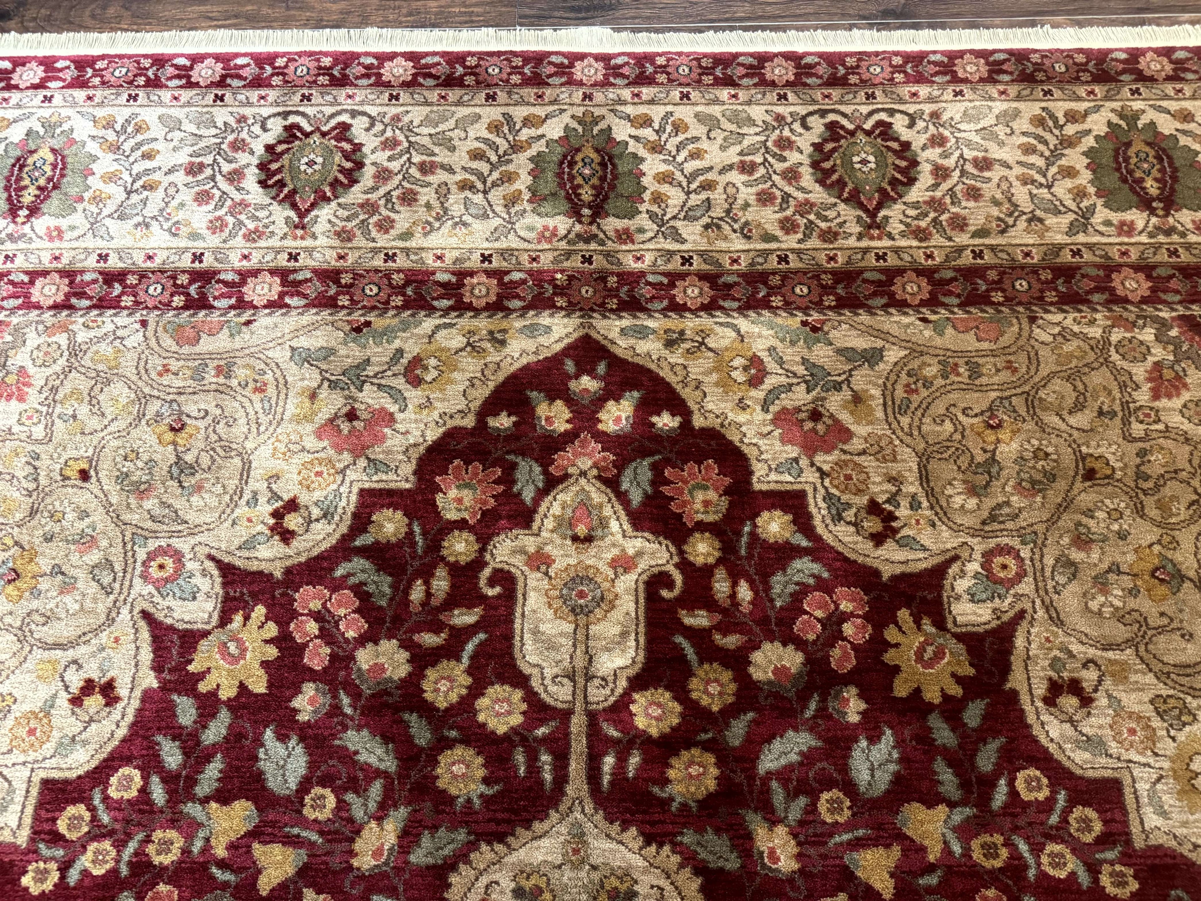 Karastan Rug 8.8 x 12, Antique Legends Royal Tabriz, Wool Pile, Vintage, Rare