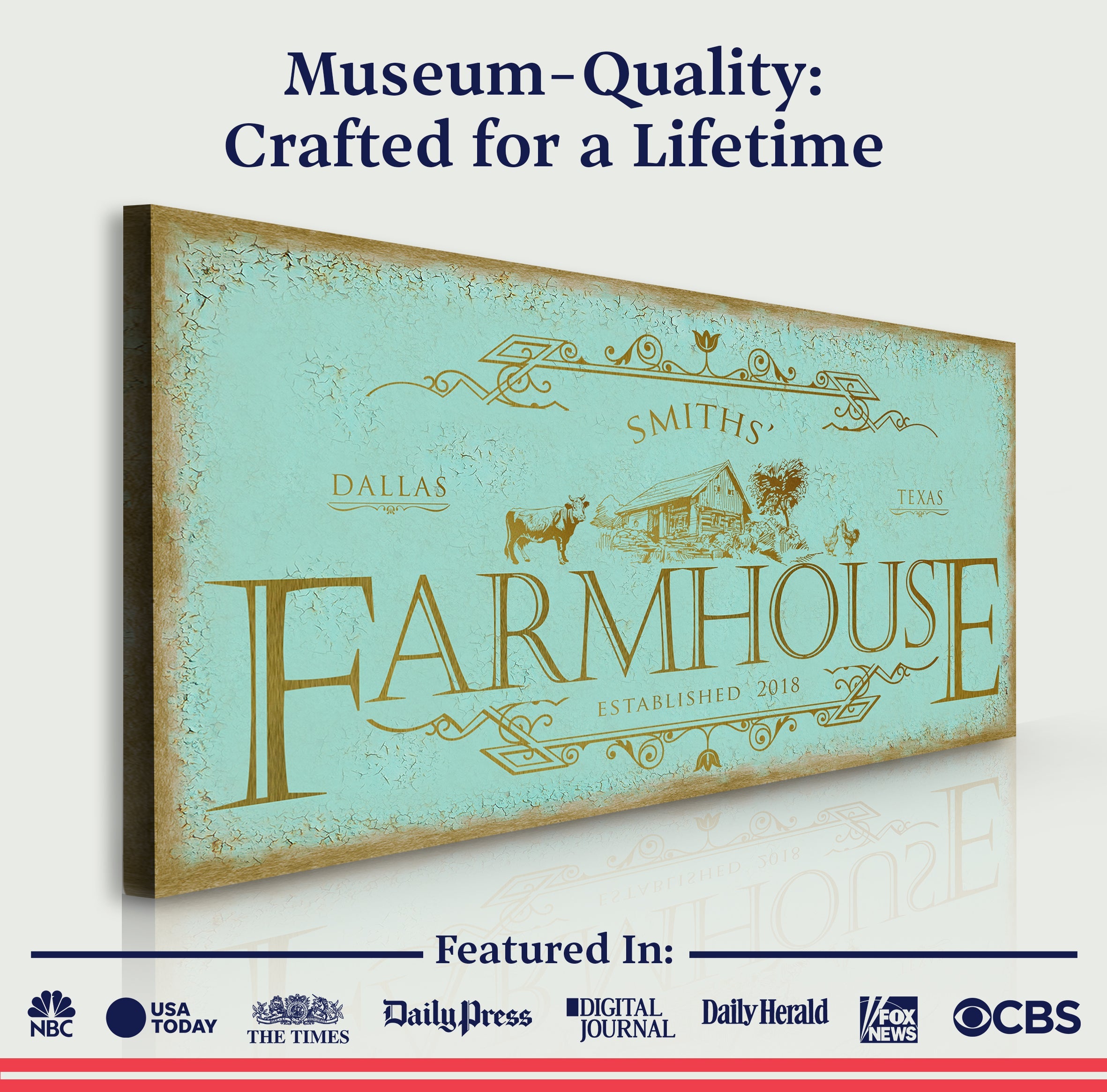 Rustic Farmhouse Sign IV