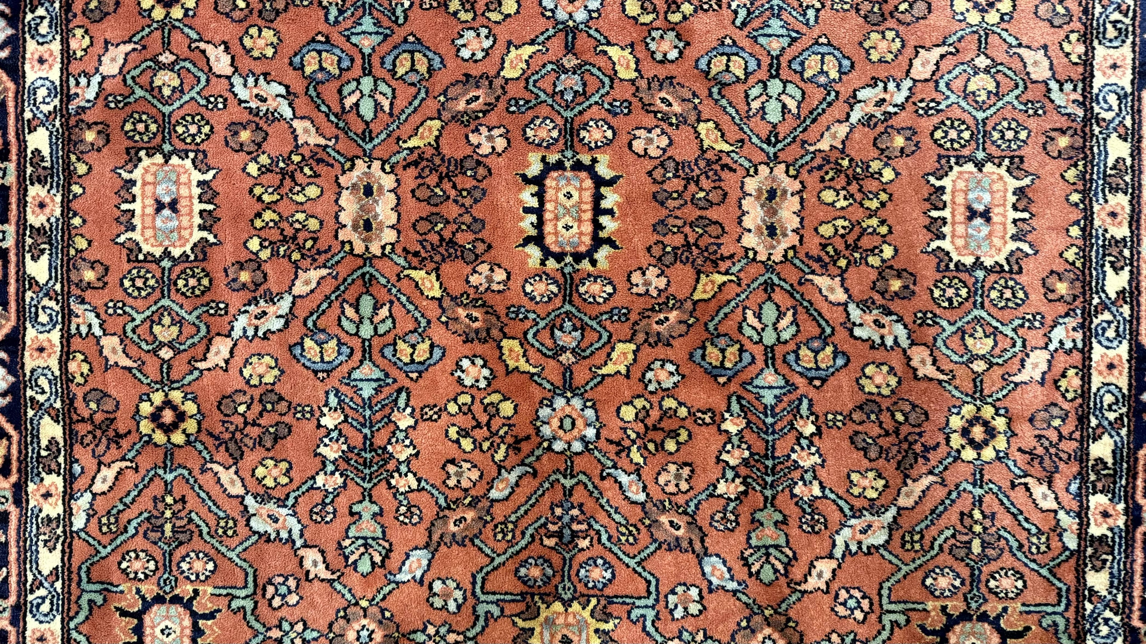 5.9 x 9 Karastan Serapi Rug #729, Wool, Original 700 Series, Rare
