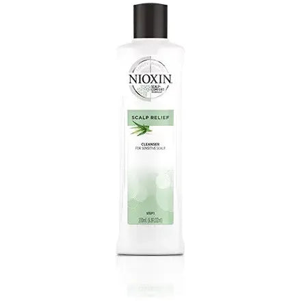 Nioxin Scalp Relief Cleanser Shampoo for Sensitive Dry and Itchy Scalp 6.7 Oz
