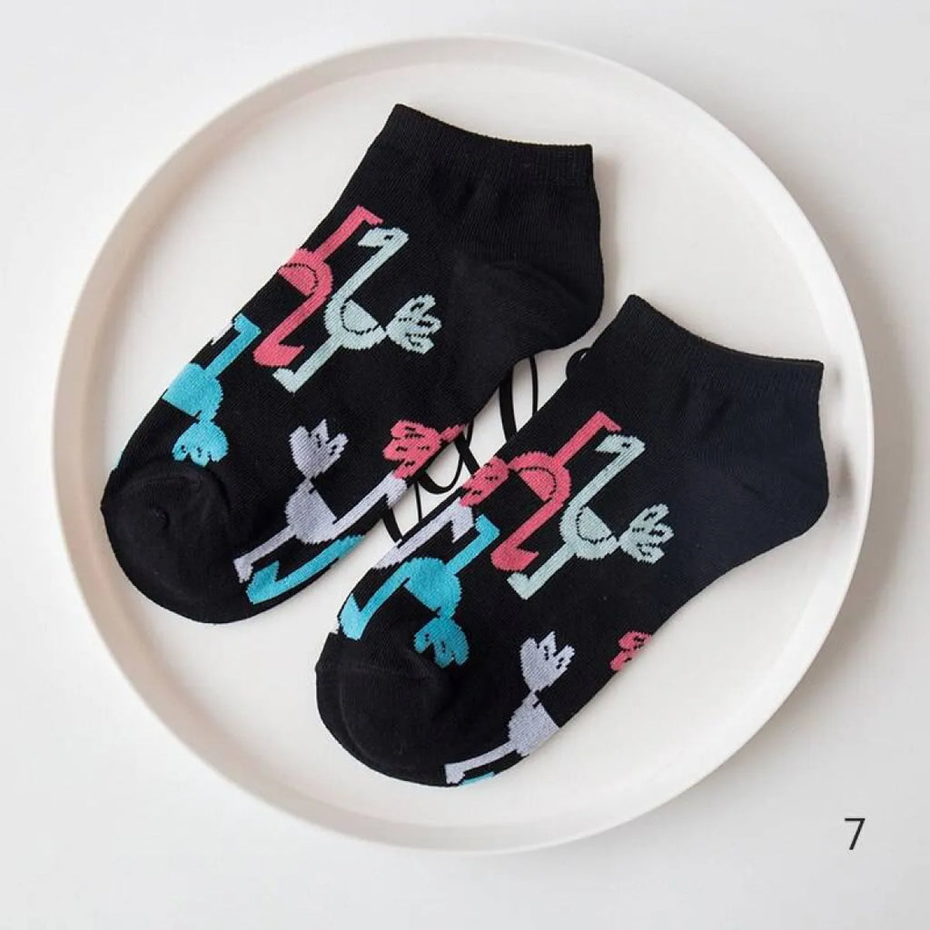 Fruits Printed Harajuku Socks