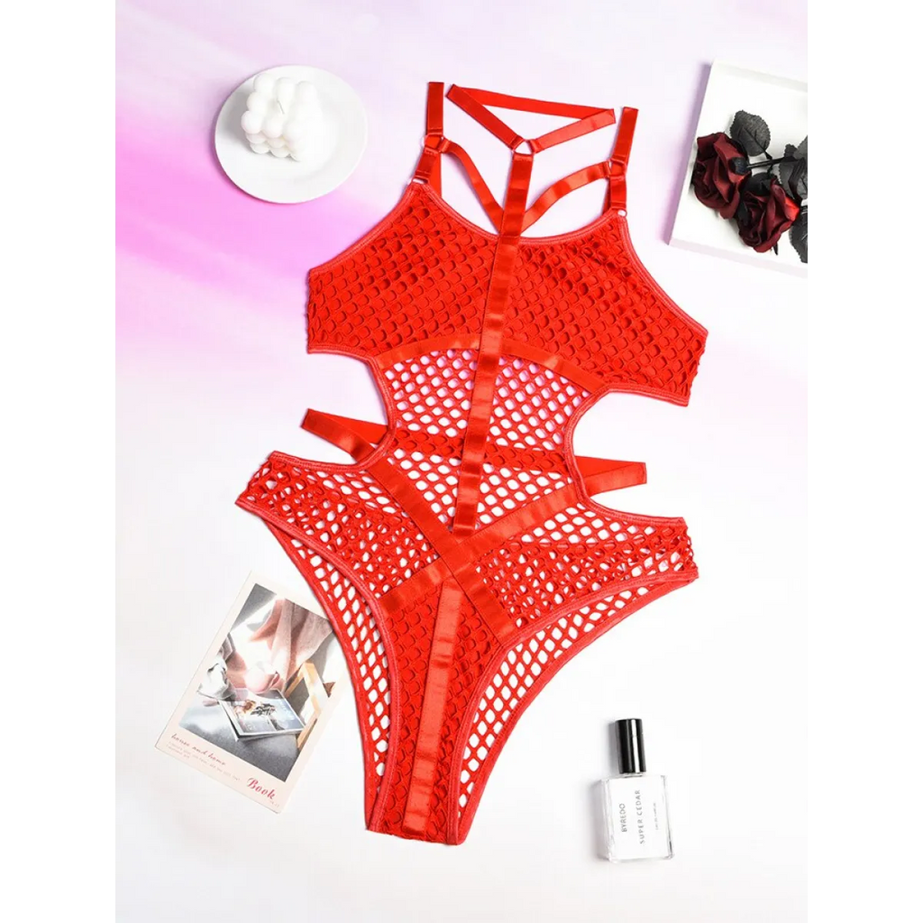 Gothic Fishnet Bodysuits
