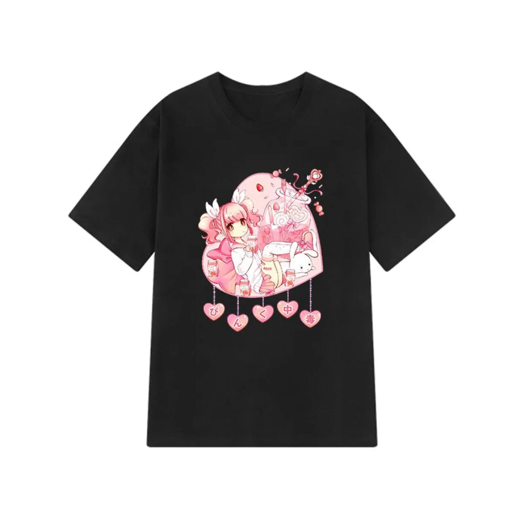 Sexy Harajuku Anime Girl Shirt