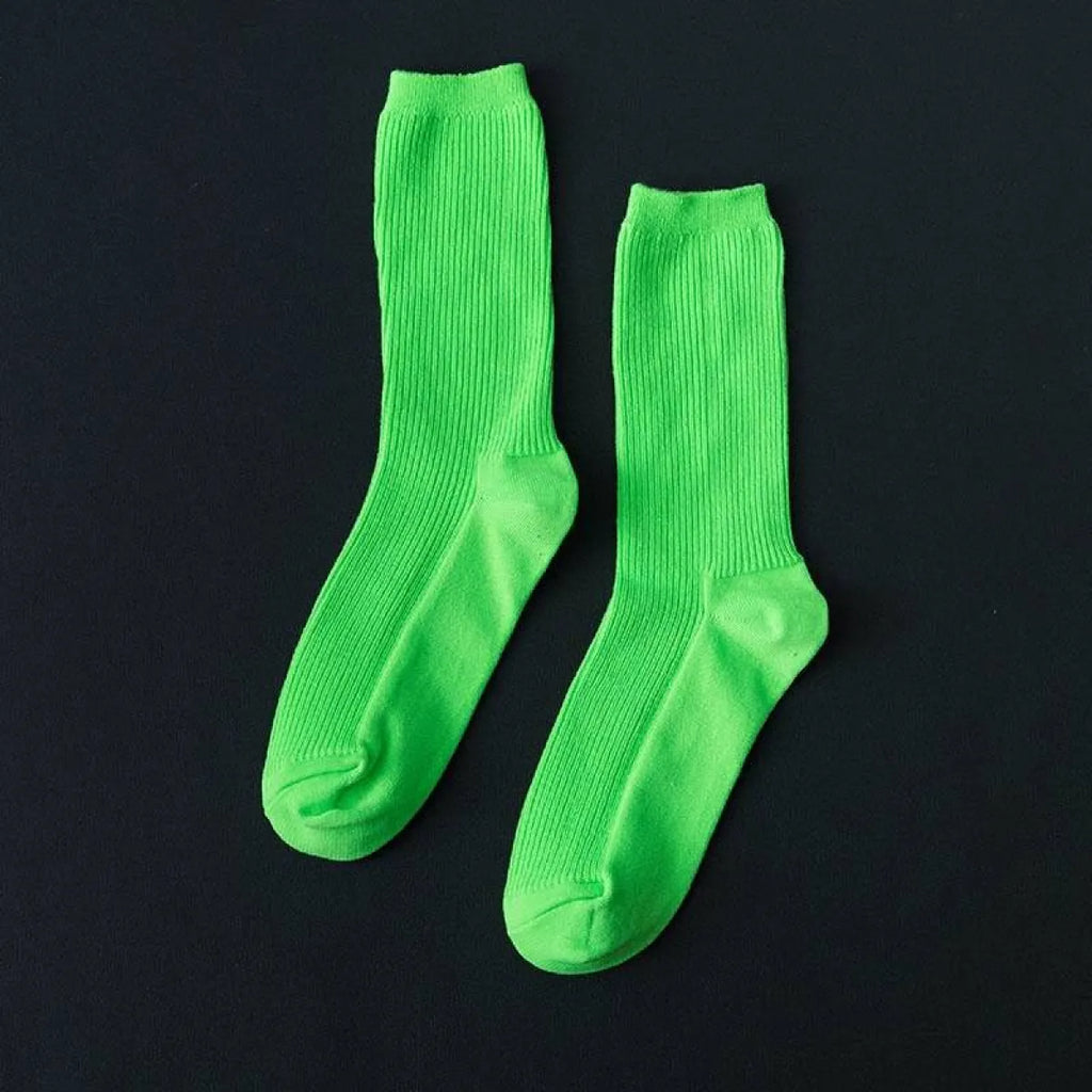 Harajuku Fluorescent Socks
