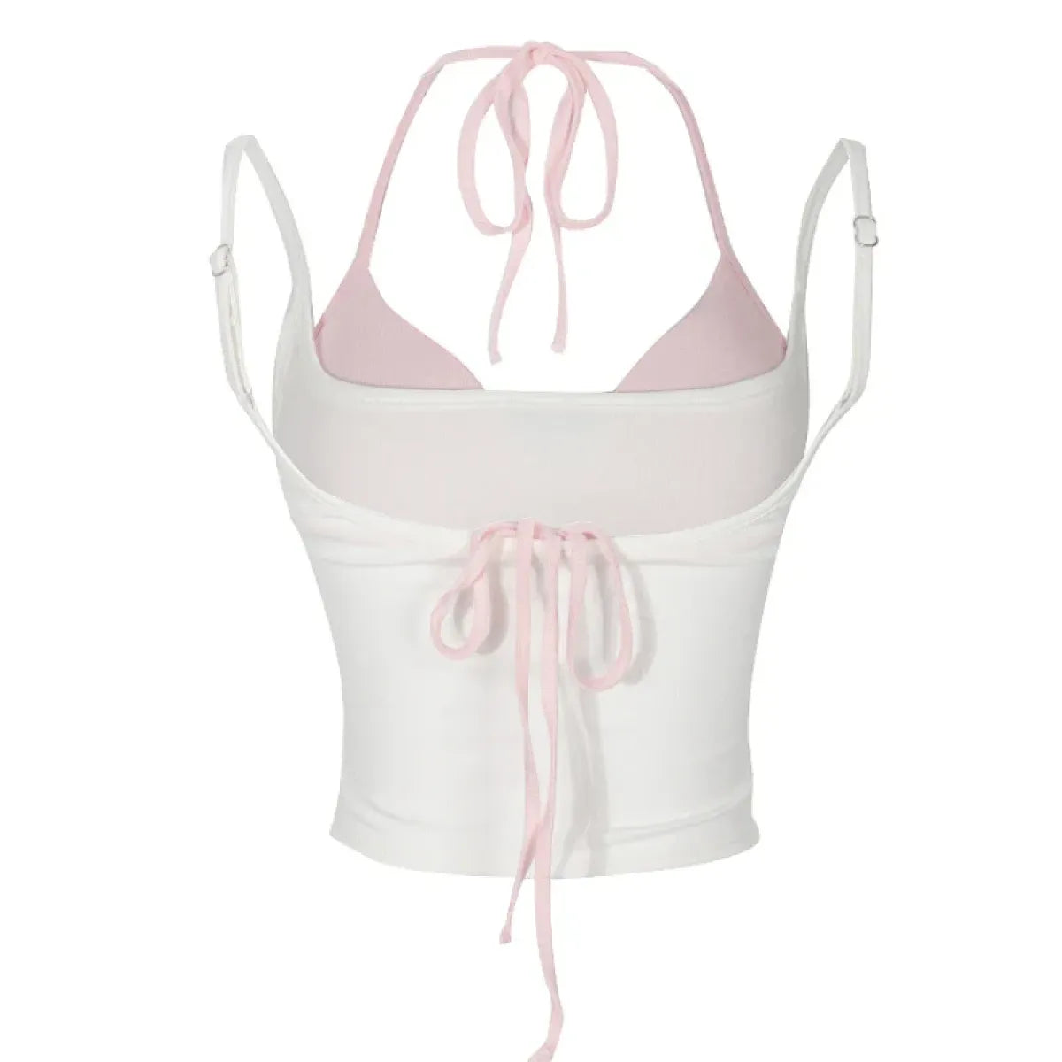 Halter Crop Top Set – Harajuku Y2K Kawaii Cami