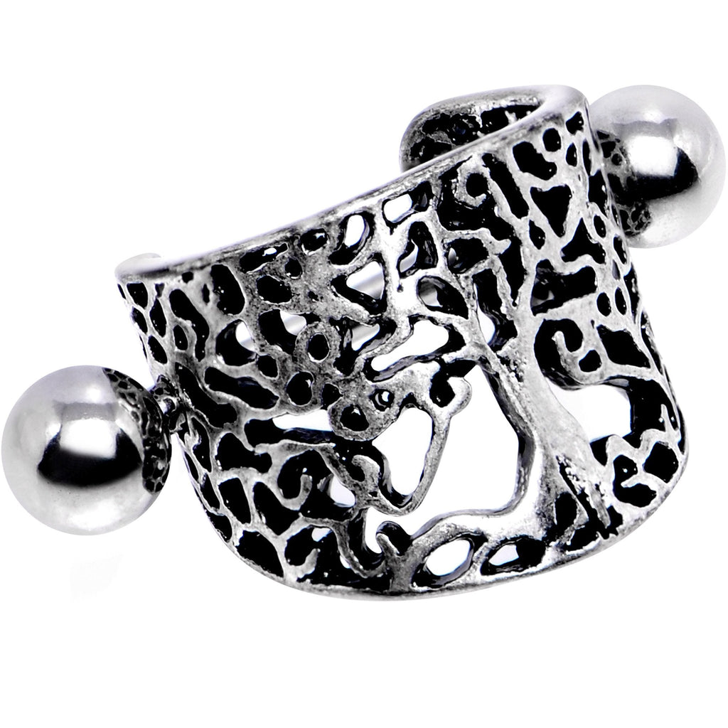 16G 1/2 Wild Tree Cuff Cartilage Earring
