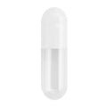 Coni-Snap® DS Hard Gelatin Capsules, Size #1, White Opaque/Clear, 5,000 Count