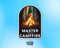 Master of the Campfire Vinyl Sticker