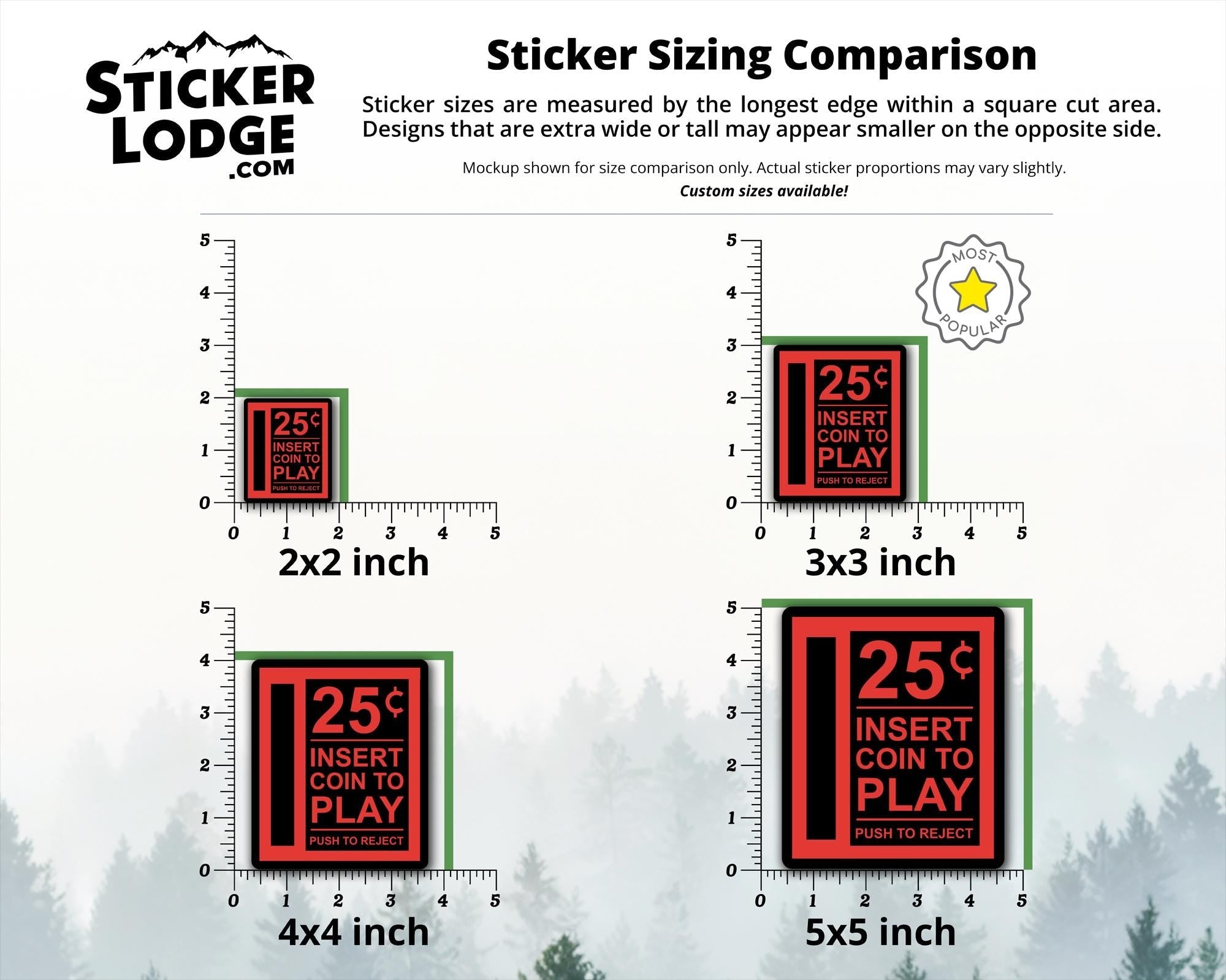 Retro Arcade Insert Coin Vinyl Sticker