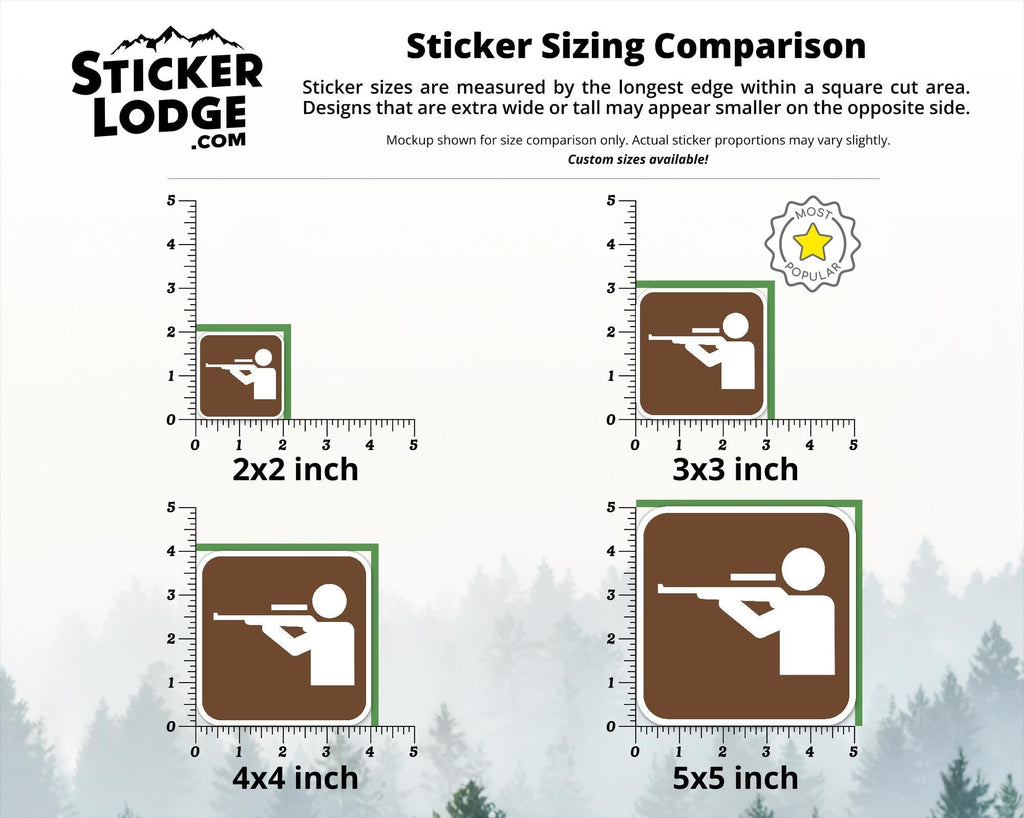 NPS Hunting Vinyl Sticker