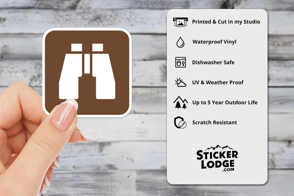 NPS Birding Vinyl Sticker