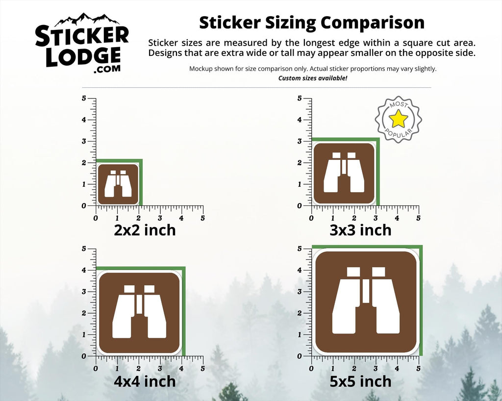 NPS Birding Vinyl Sticker