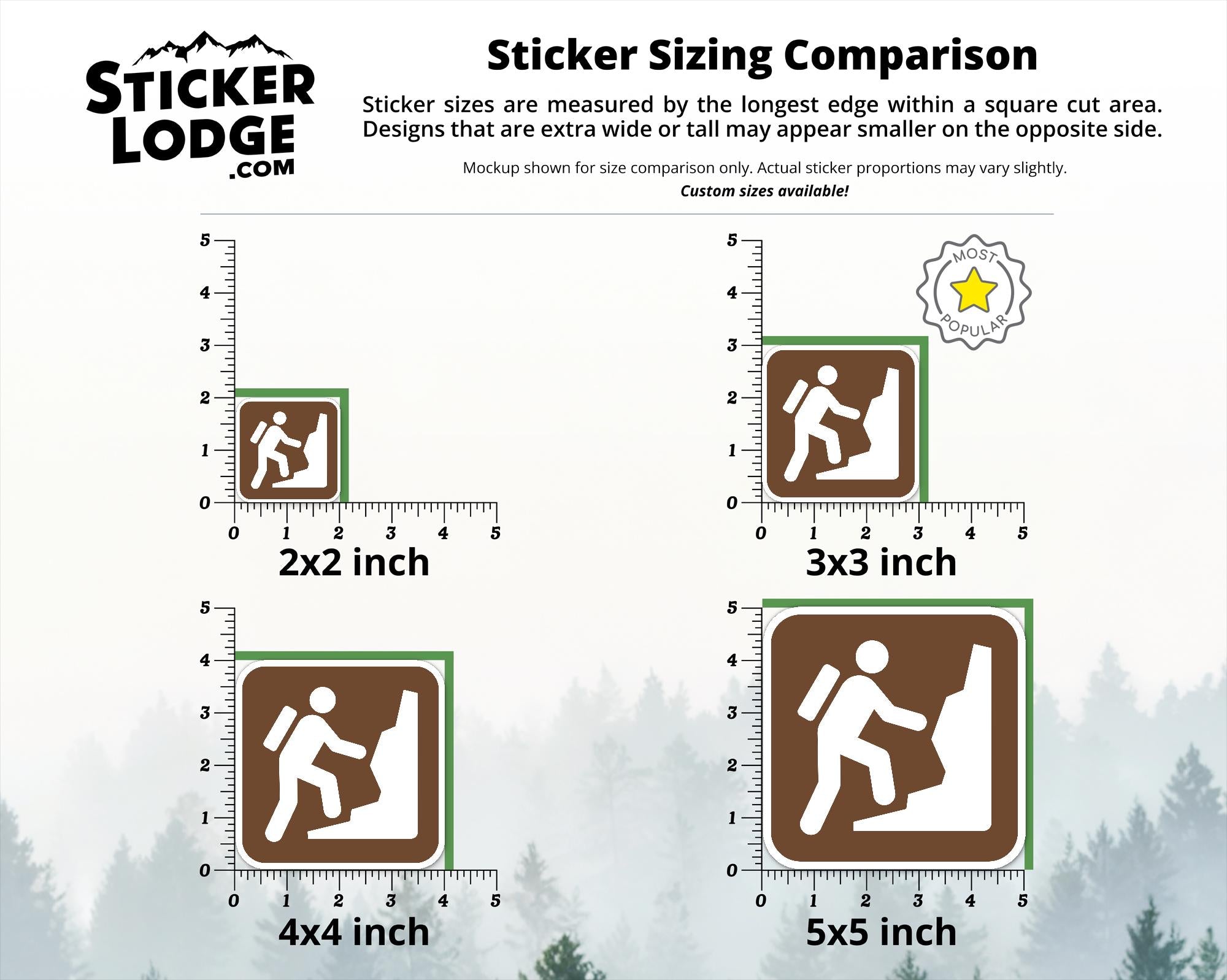 NPS Climbing Vinyl Sticker