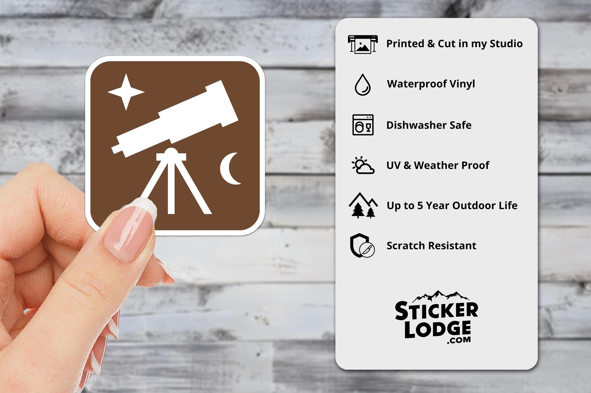 NPS Stargazing Vinyl Sticker
