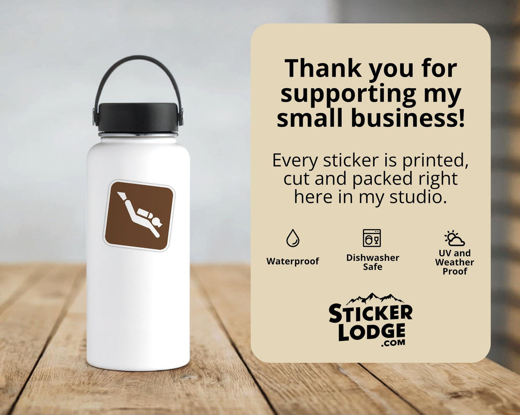 NPS Scuba Diving Vinyl Sticker