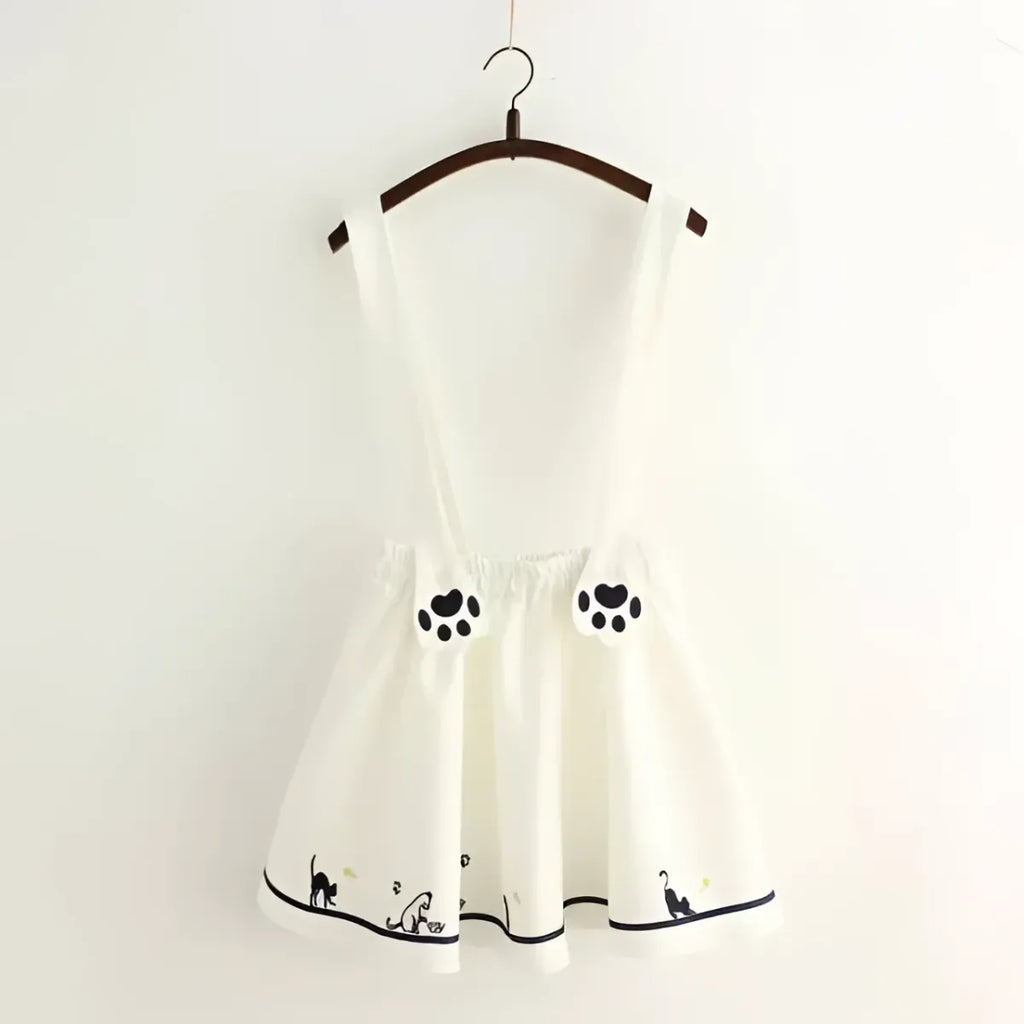 Kawaii Cat Paw Skirt
