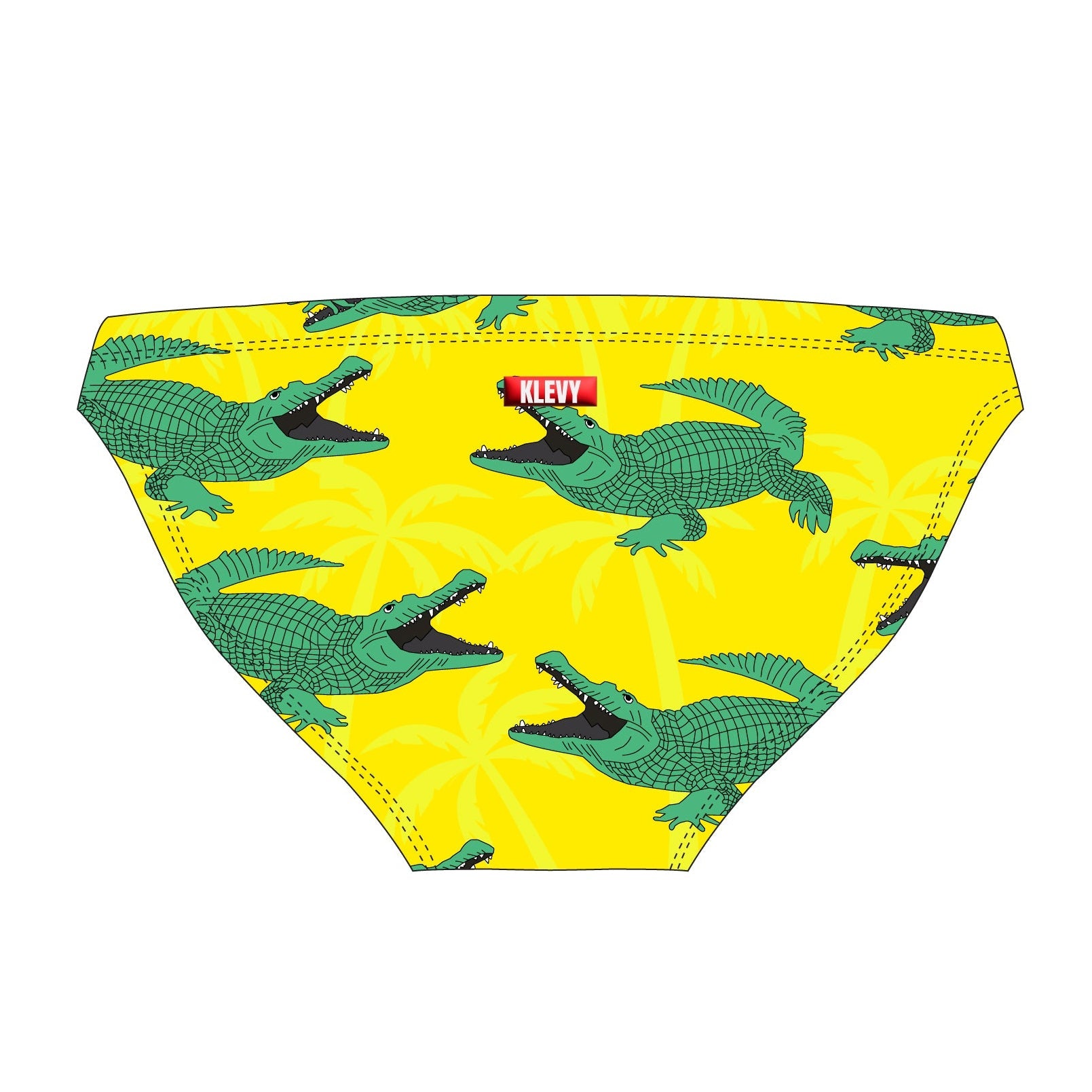Men’s Swim Brief - Crocodile Paradise