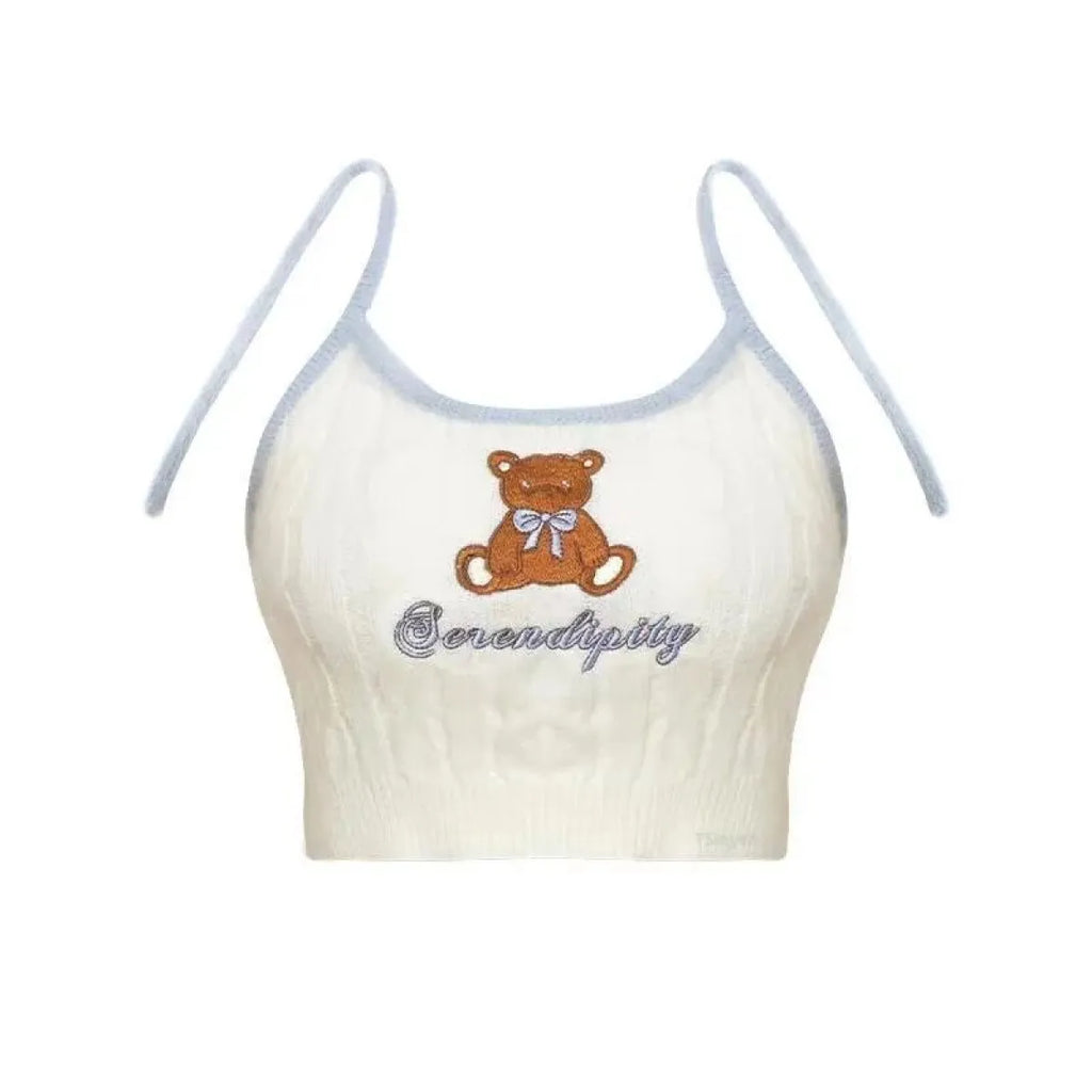Knit Teddy Outfit