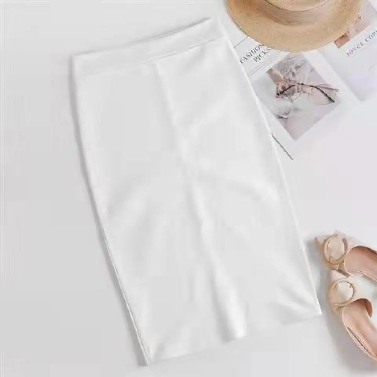 Korean Slim Stretch Pencil Skirts