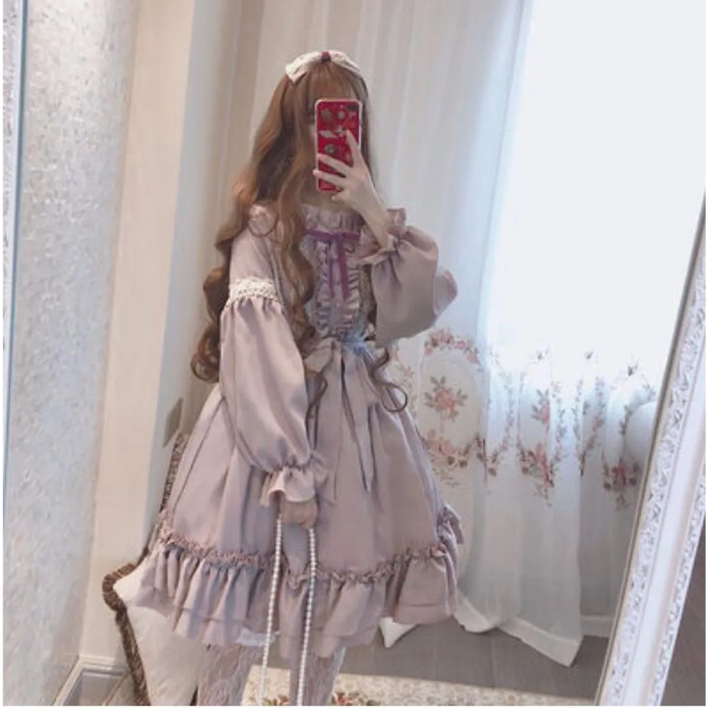 Women's Lavender Lolita Dress
