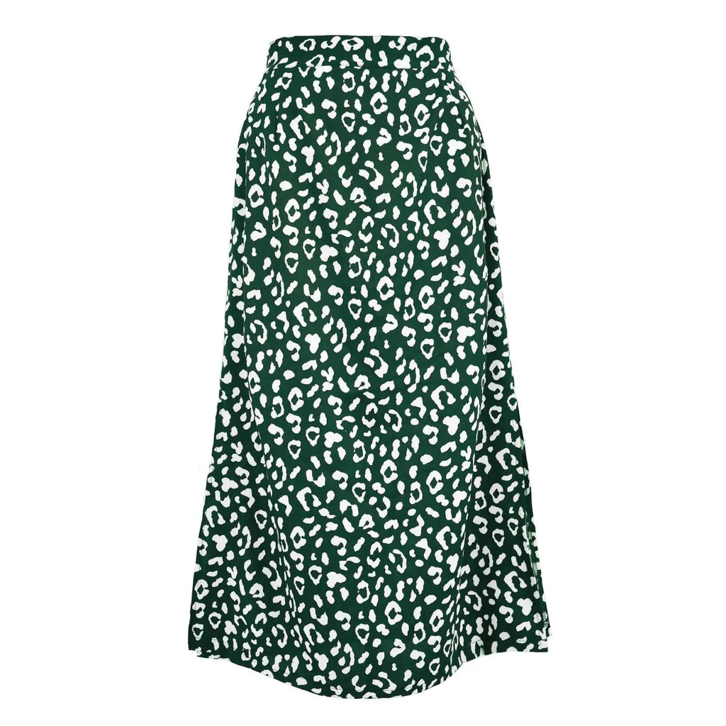 Sexy Leopard Wrap Skirt