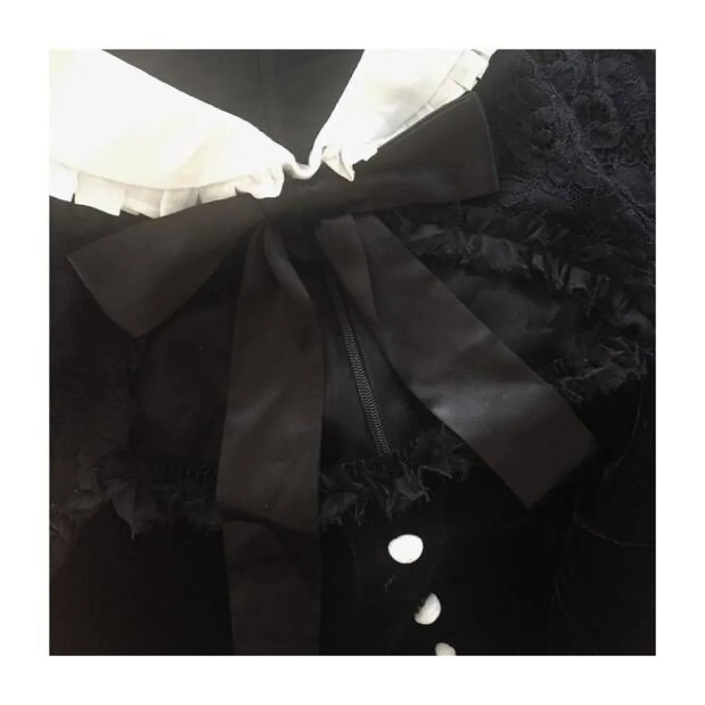 Lolita Hollow Lace Dress