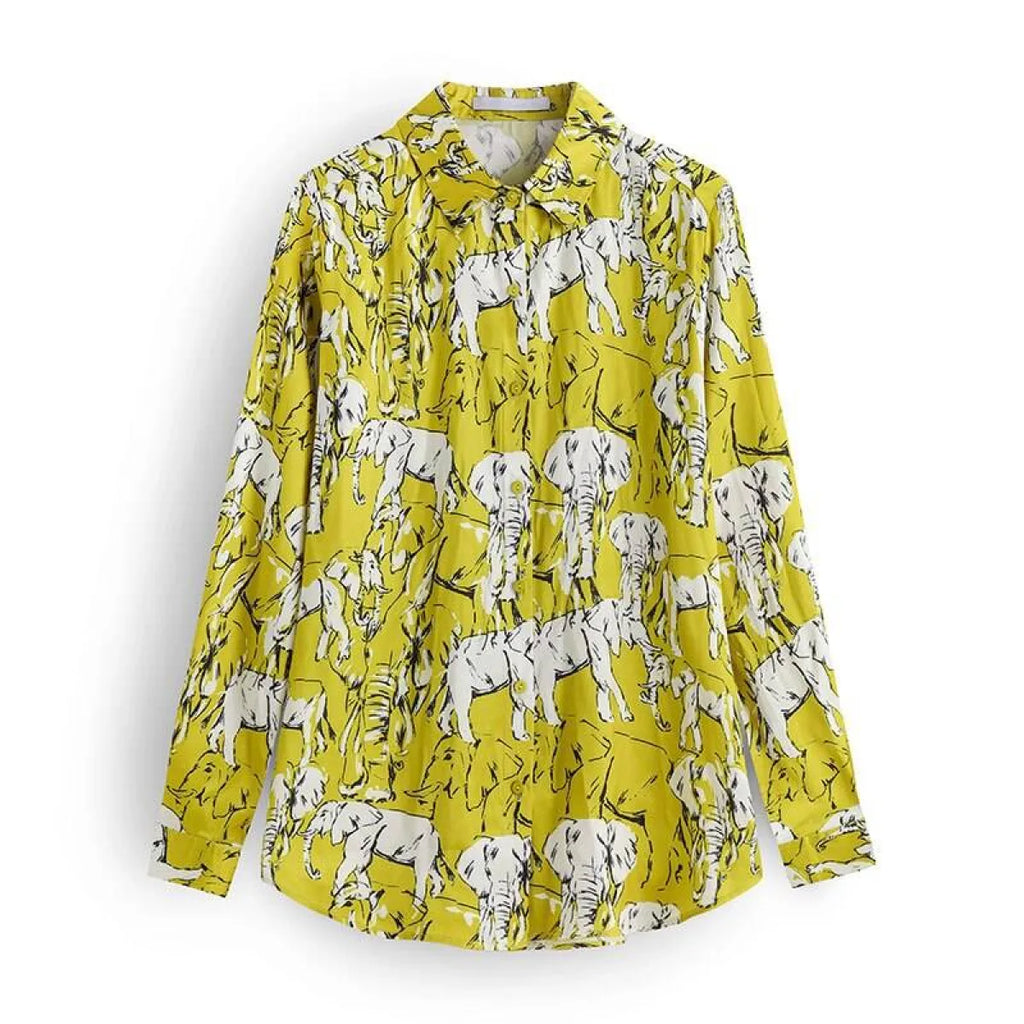 Women's Long Sleeved Blouse
