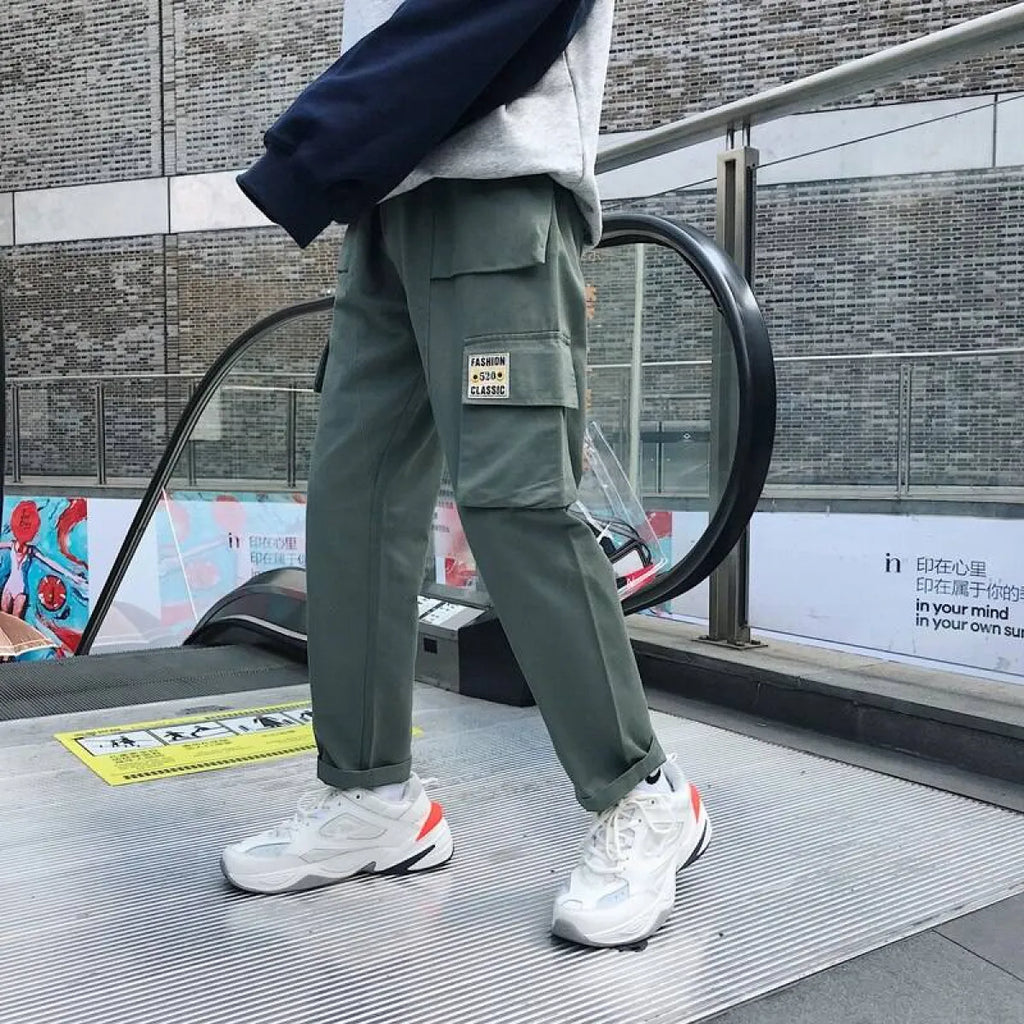 Men's Loose Cargo Pants