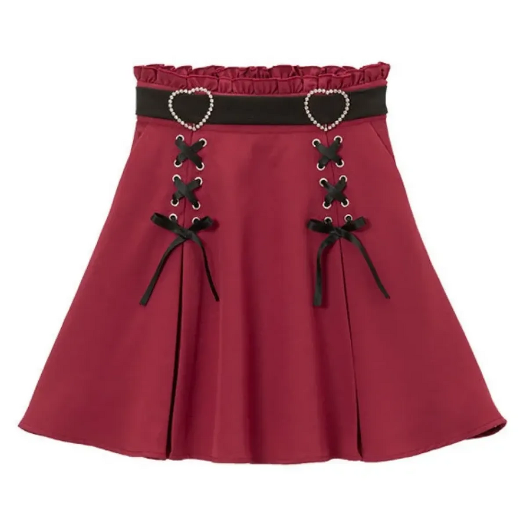 Harajuku Slim Fit Mini Skirt